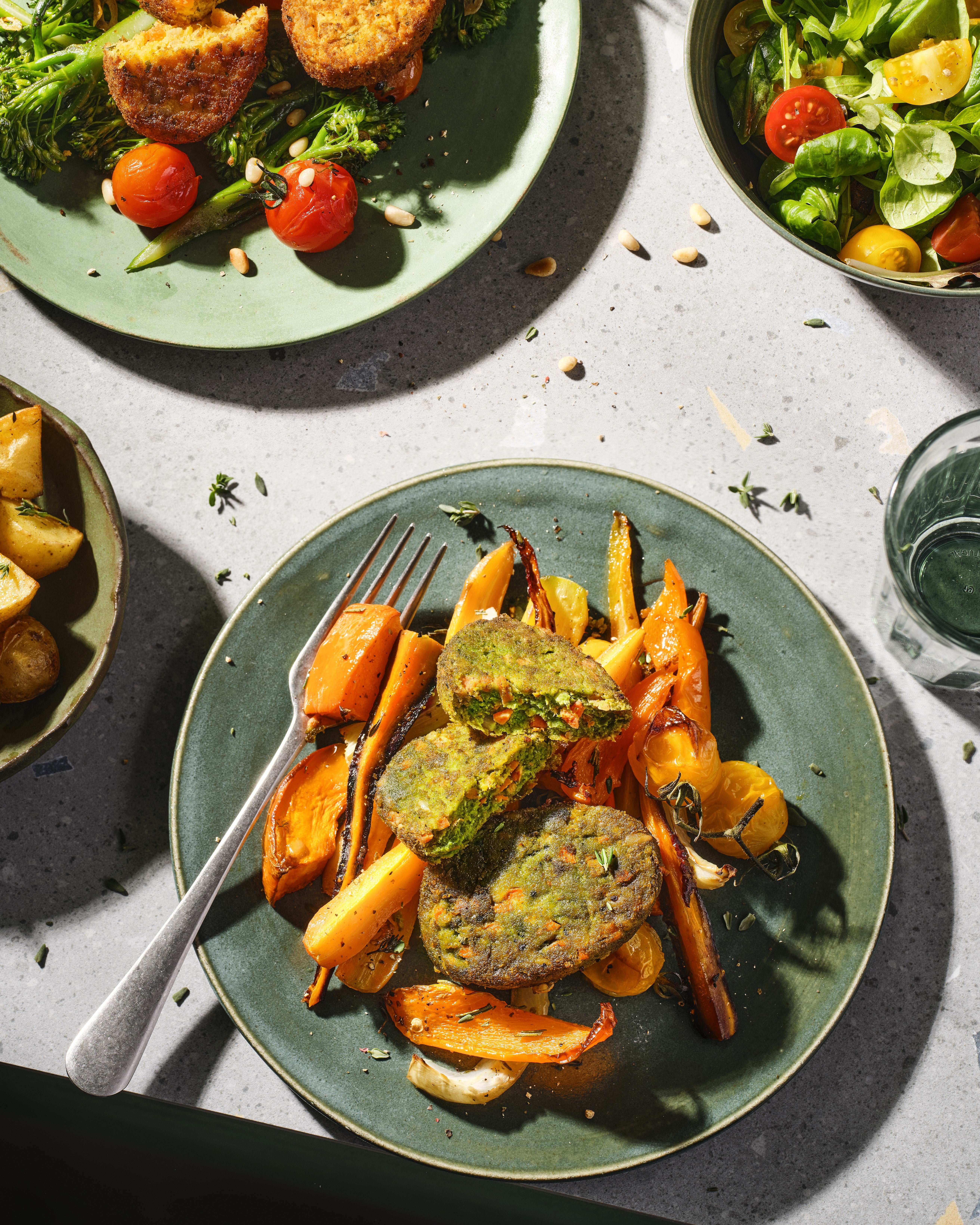 Spinach Mini Burger Spinach Mini Burger