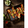 Garden Gourmet Sensational Marinated Pieces Mexican Style used in a recipe STUFFED MEXICAN POINTED PEPPERS