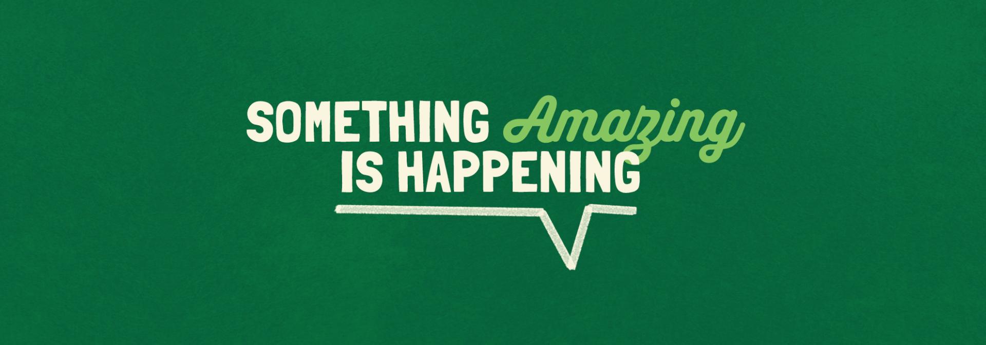 Garden Gourmet something amazing is happening