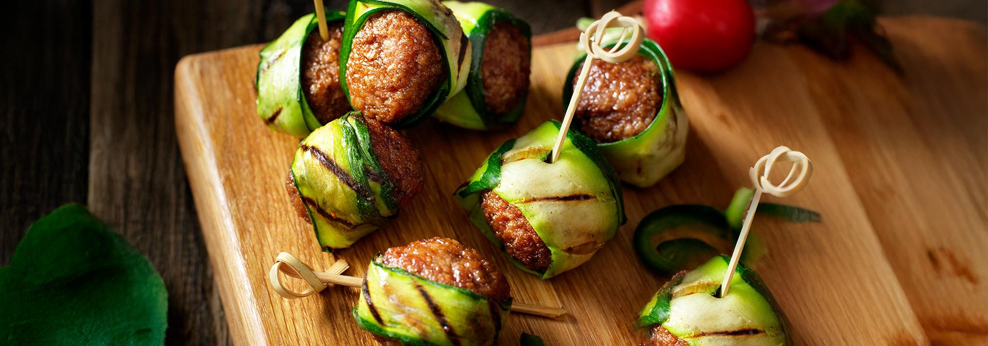 Balletje Met Courgette