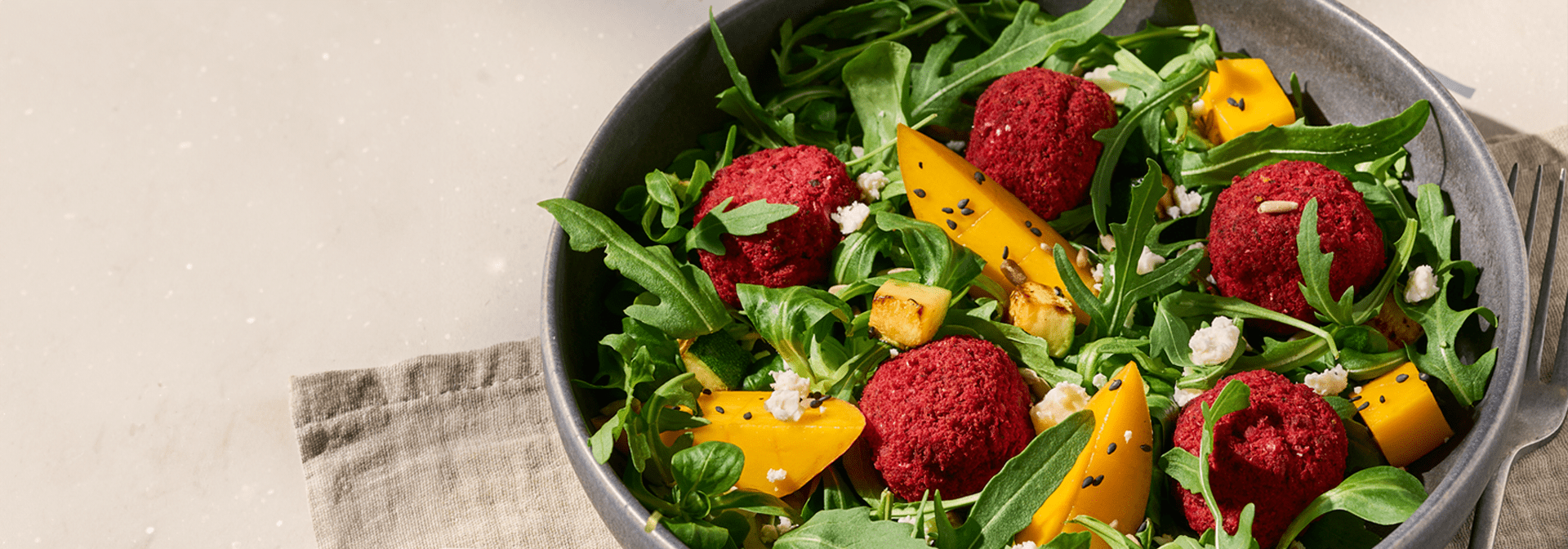 Falafel Range hero banner