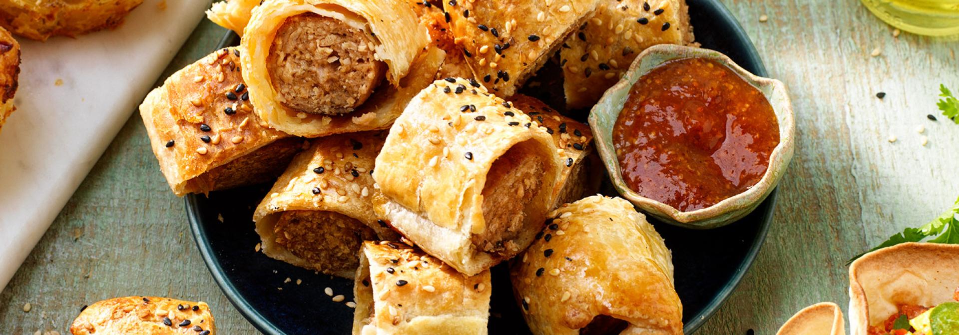 Sensational sausage rolls