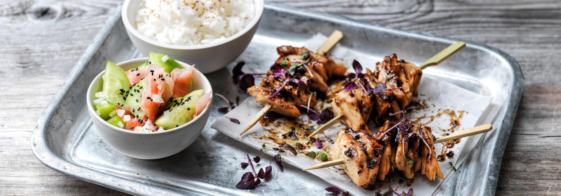 Japenese Grilled Yakitori with Filet Pieces