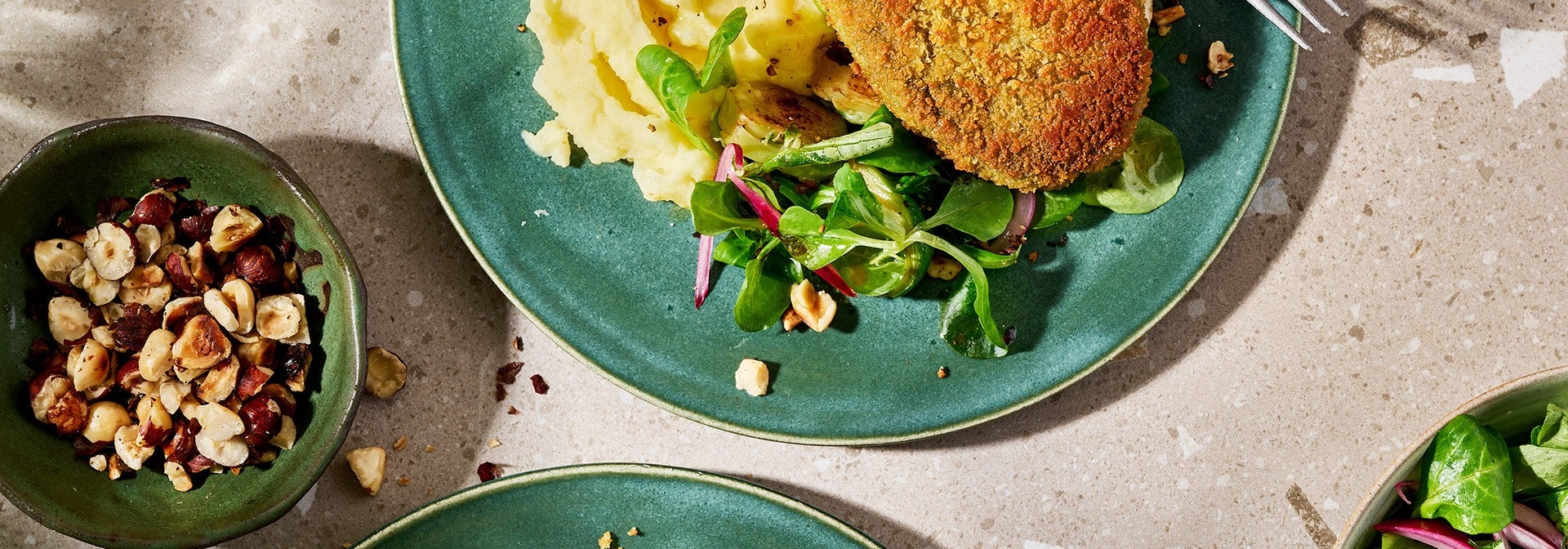 spinach cheese with potatoes