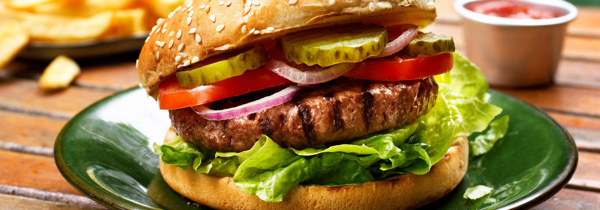 Vegetarian Burger Garden Gourmet