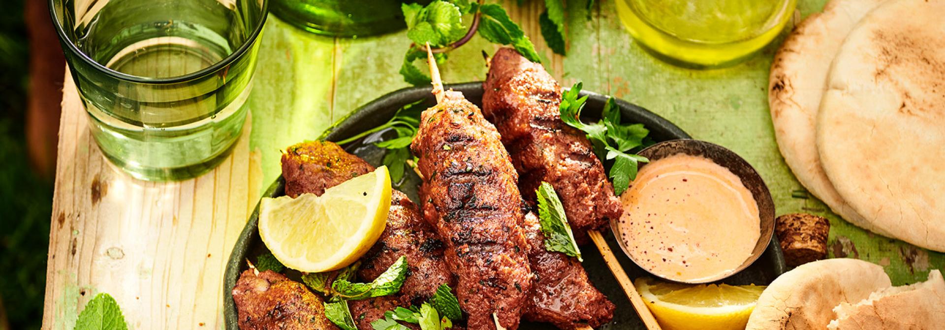 Kofta skewers
