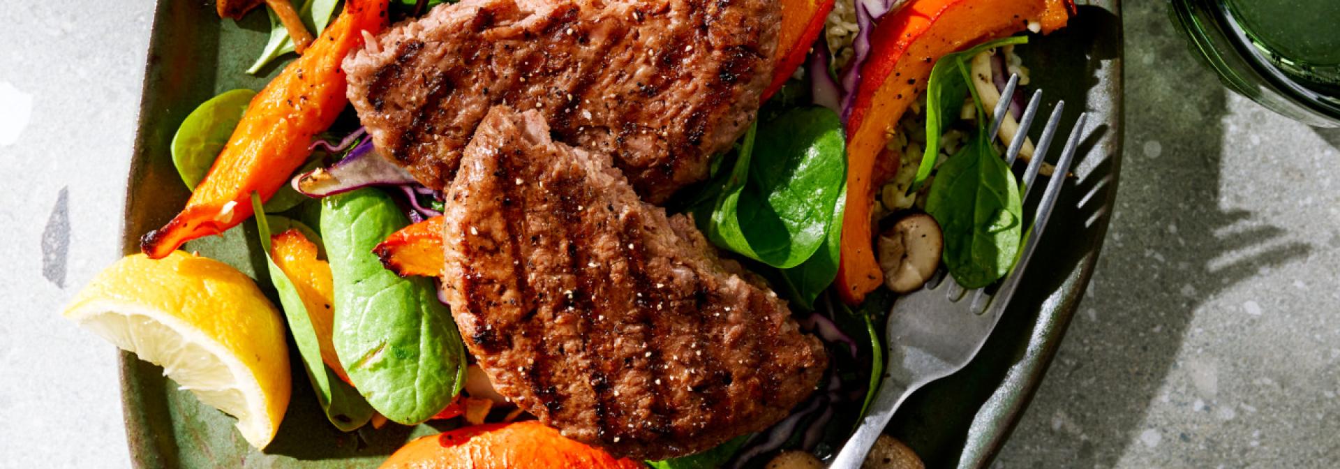 Sensational Burger Autumn Salad
