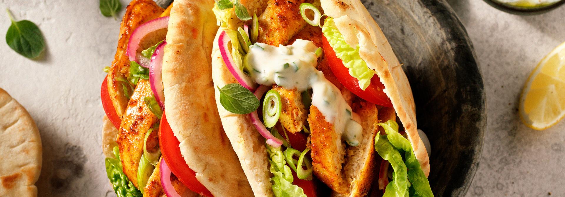 Chicken-Style Vegam Gyro