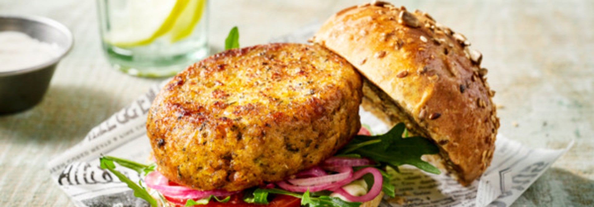 Vegan Frikadelle Burger