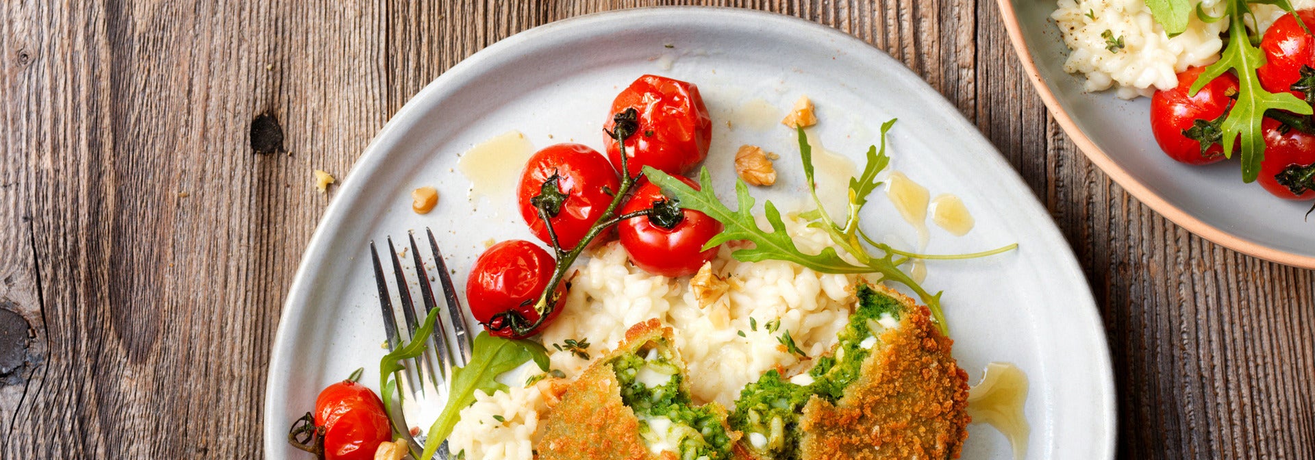 Spinach-Cheese Rondo Risotto