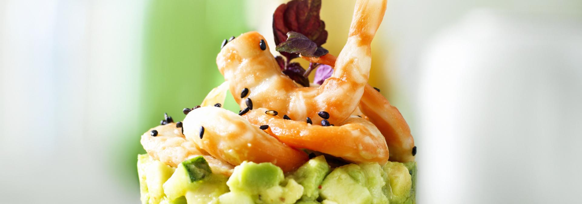 Vegan Sushi Vrimp Stack