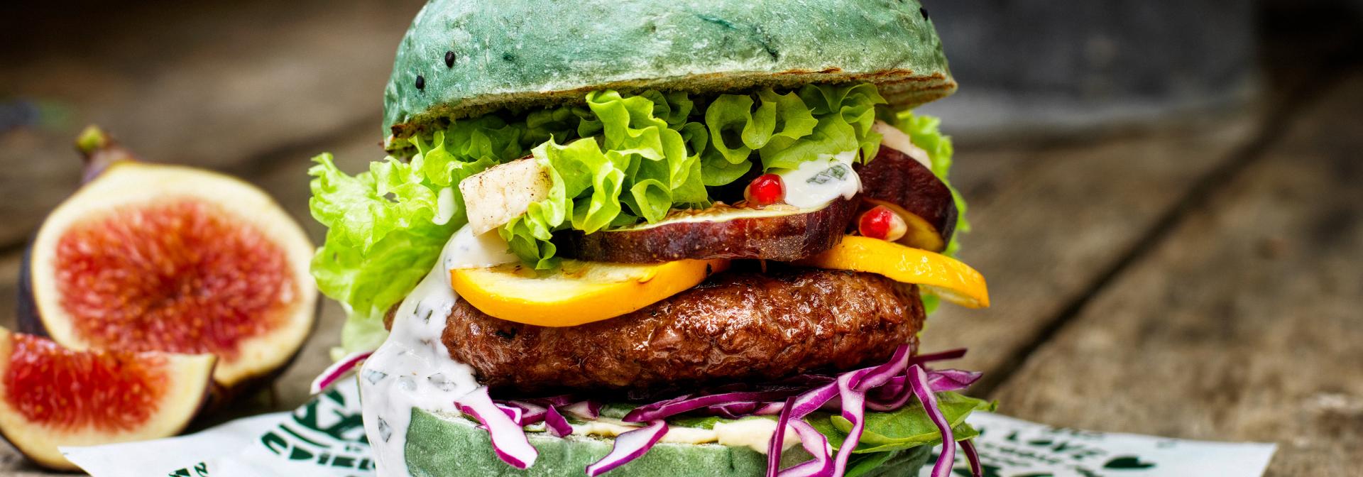 Deluxe-tarian Burger