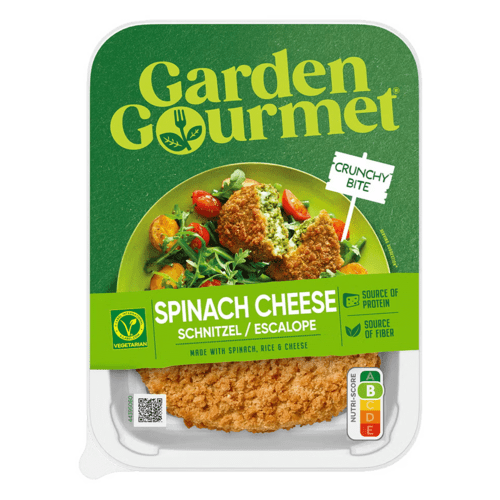 Vegetariánský Špenátovo-sýrový ŘÍZEK