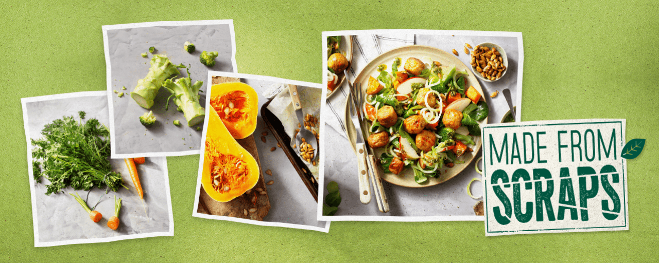 Garden Gourmet picture of recipes made from scraps