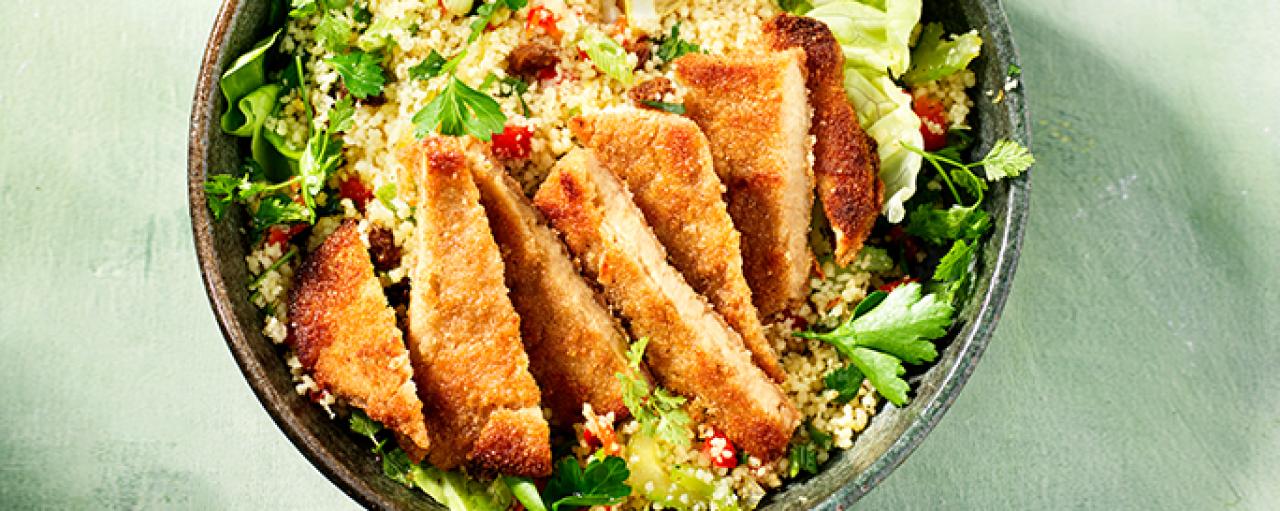 Garden Gourmet Vegan Schnitzel Salad