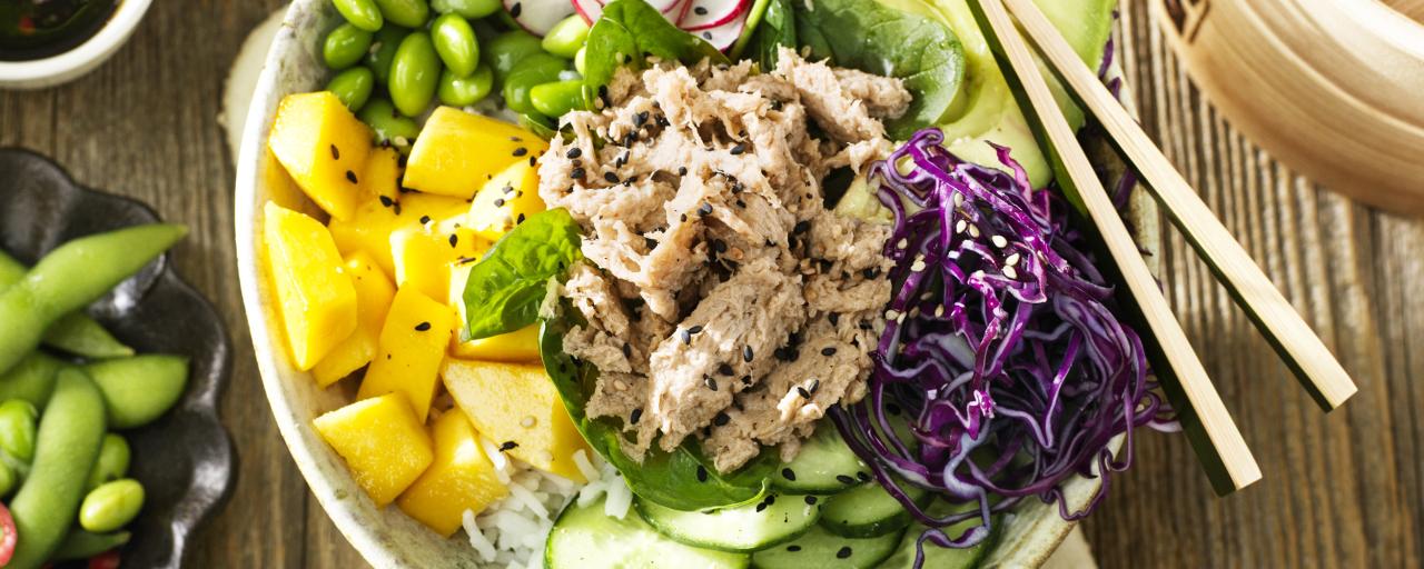 Sensational Vuna Poke Bowl