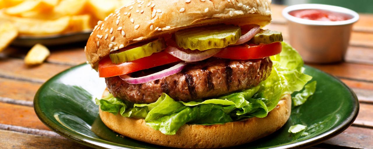 Classic Vege-tarian Burger