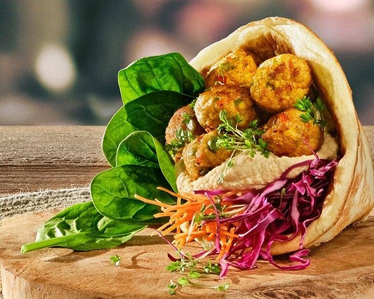 Mixed Cone with Veggie Balls