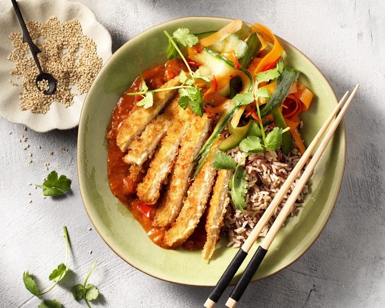 Curry with Schnitzel 'Katsu'