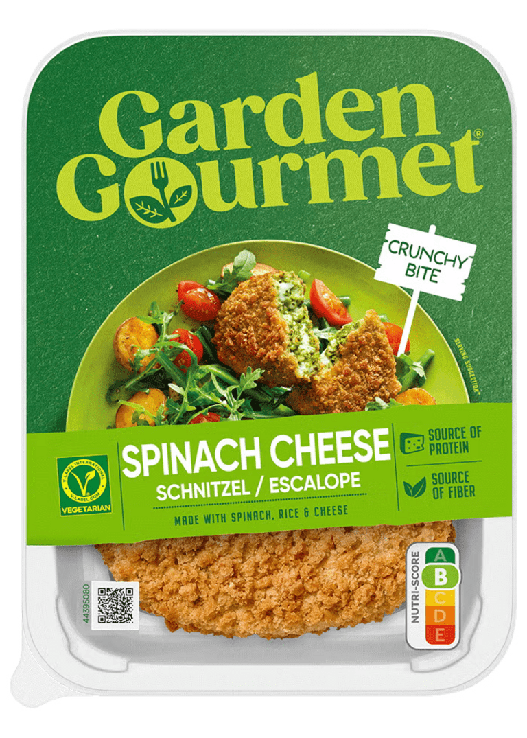 Vegetariánský Špenátovo-sýrový ŘÍZEK