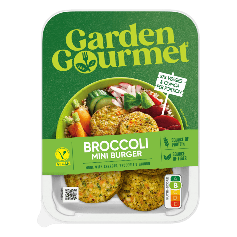 Veganský mini BURGER s brokolicí