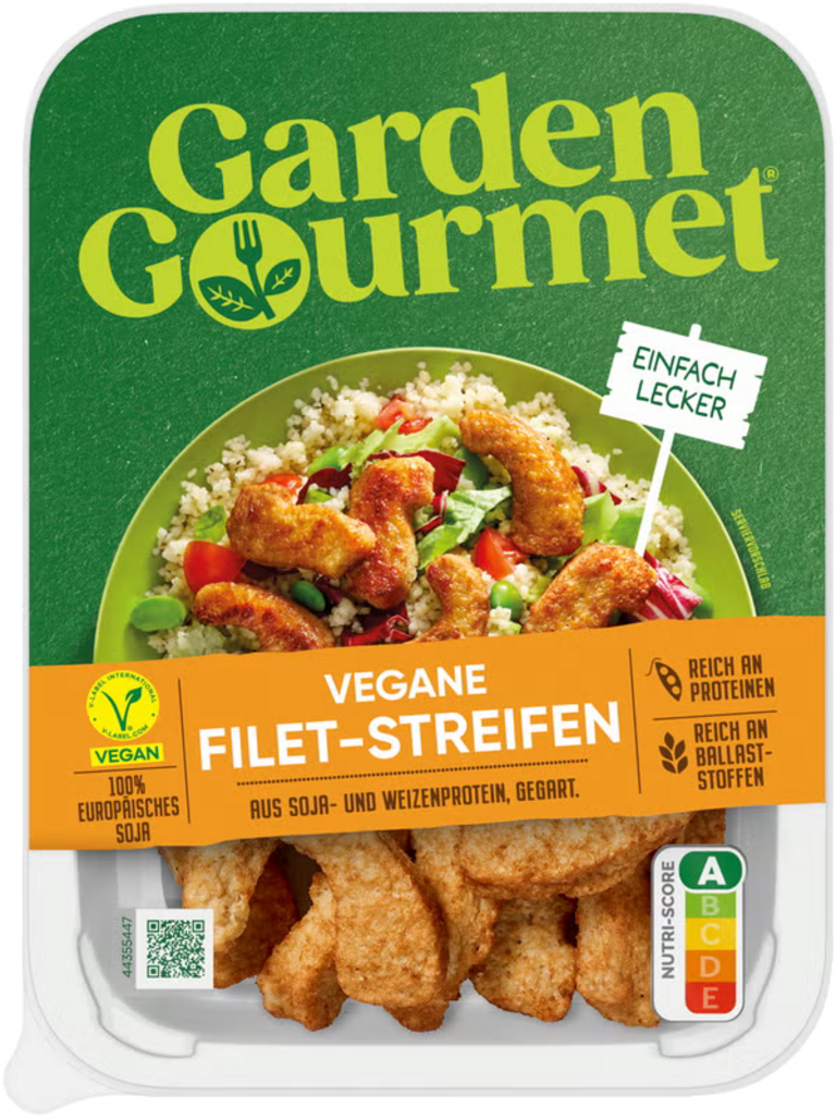 Garden Gourmet Vegane Filet-Streifen