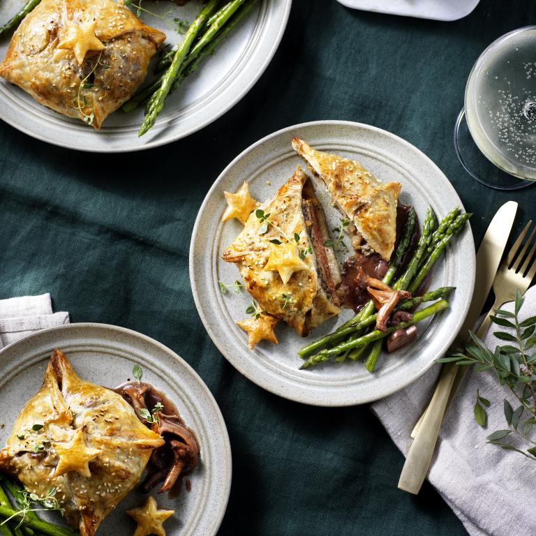 Mini Wellington with Sensational Burger