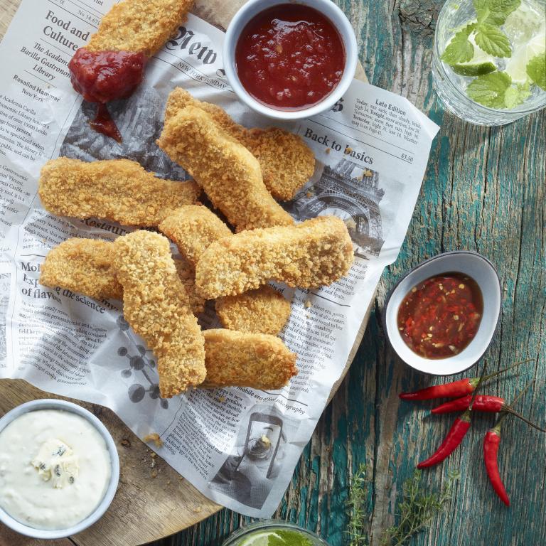 Sensational Breaded Chicken Tenders with Dip Trio Sensational Breaded Chicken Tenders with Dip Trio