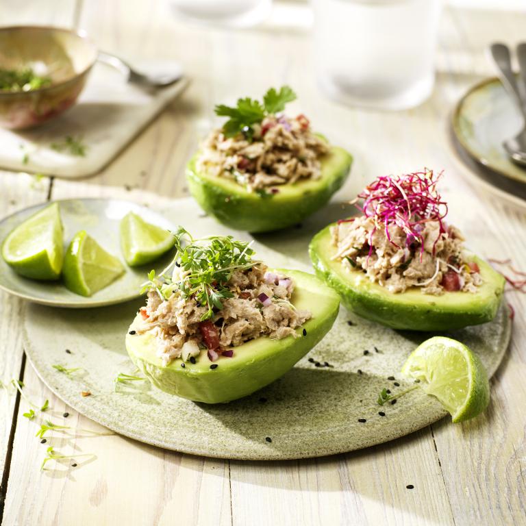 Sensational Vuna Stuffed Avocado