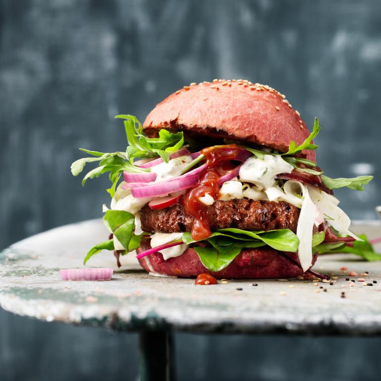 Pink Sensation Burger