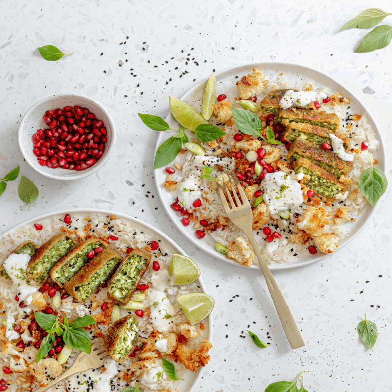 Summer spinach cheese salad