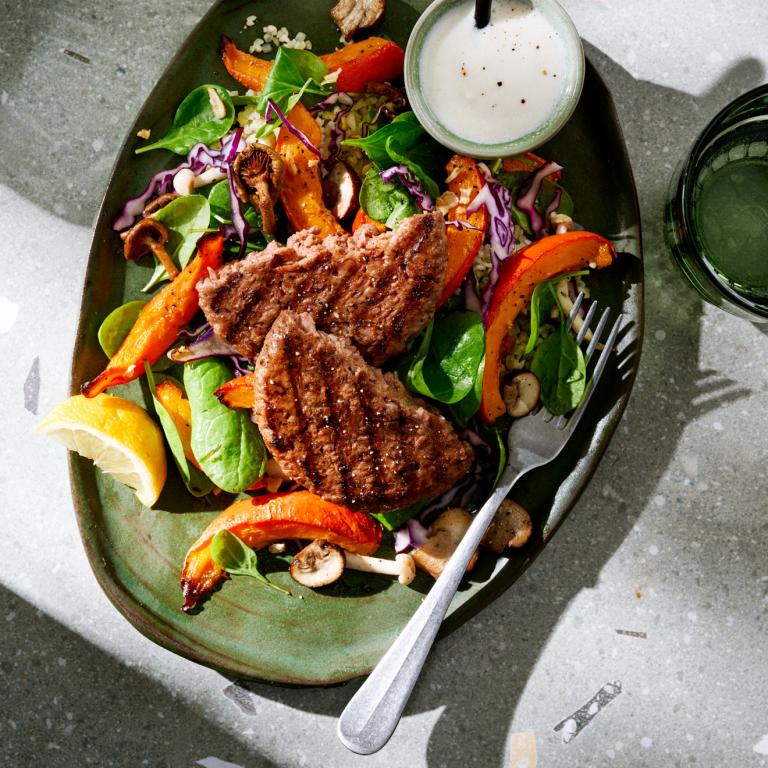 Sensational Burger Autumn Salad Sensational Burger Autumn Salad