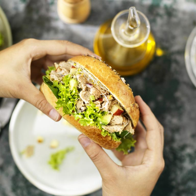 Sensational Vuna Bagel