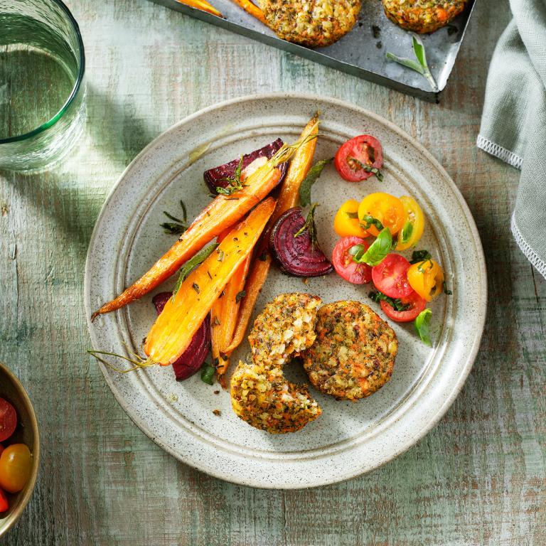 99kcal Broccoli Quinoa Traybake