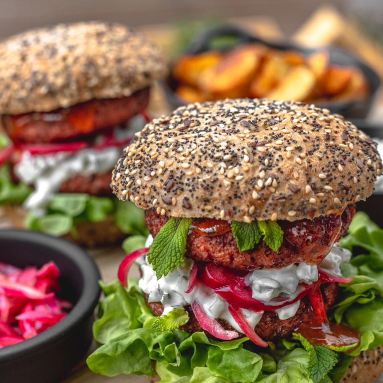 Sensational Burger Garden Gourmet Vegan Burger