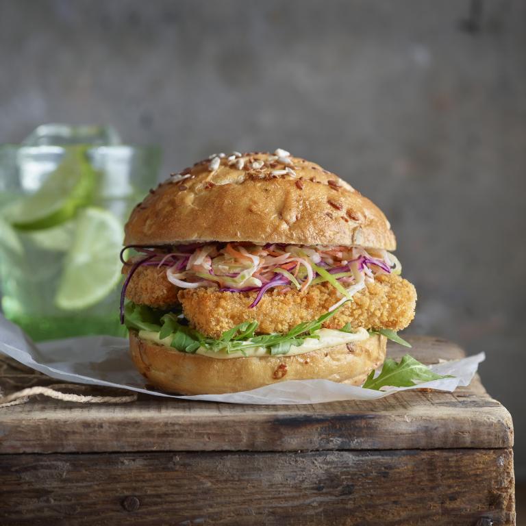 Sensational Breaded Chicken Tender Sandwich