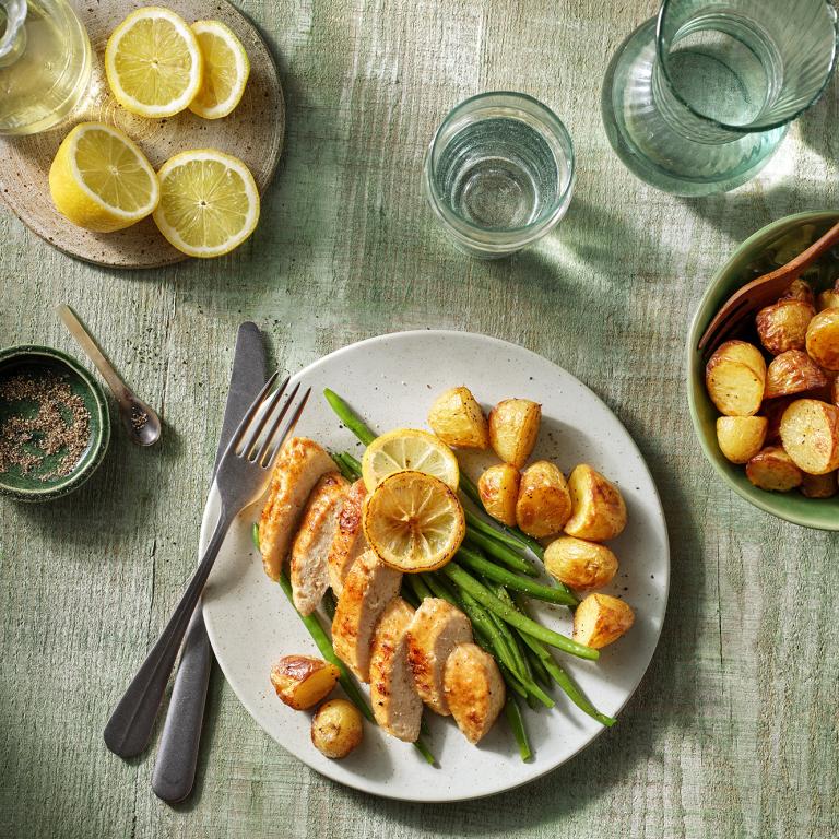 Classic Vegan Lemon Chicken-Style Breast