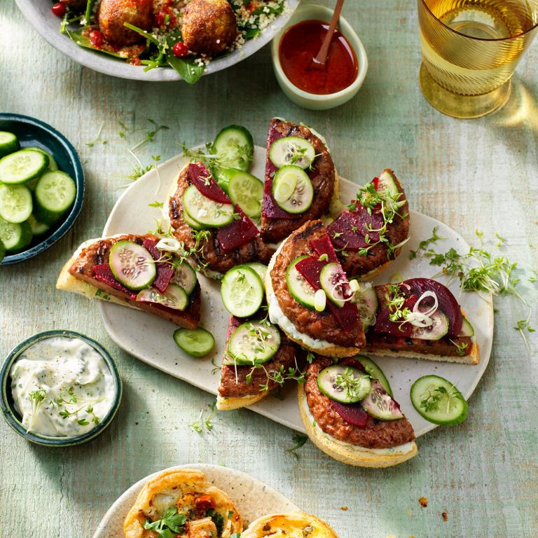 Vegan Sensational Burger Sliders Sensational Burger Sliders