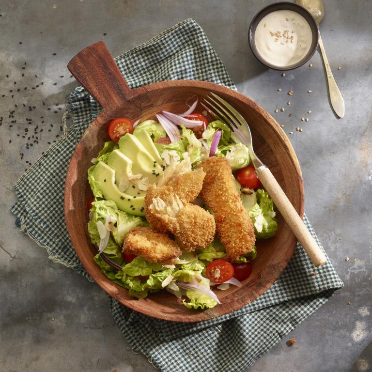 Sensational Breaded Chicken Tender Salad Sensational Breaded Chicken Tender Salad