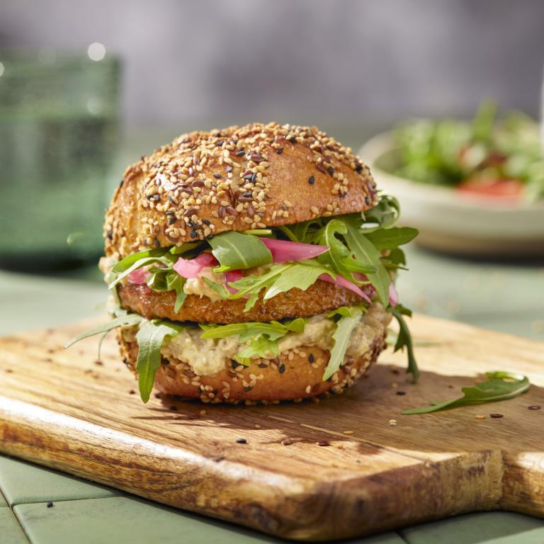 Baba Ganoush Burger