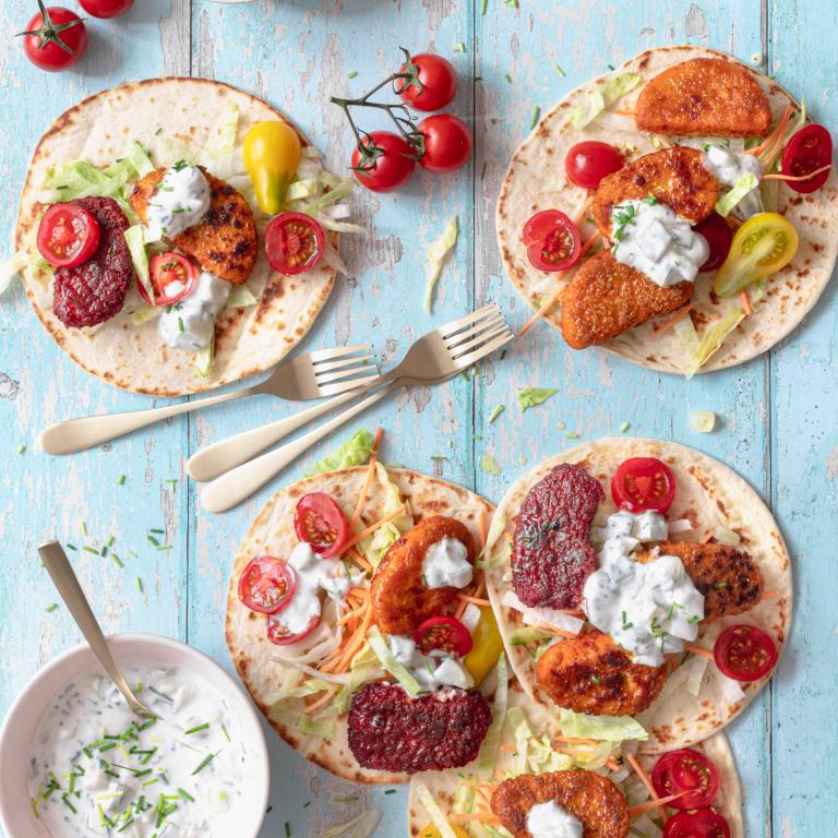 Veggie Nuggets Tacos Garden Gourmet Veggie Nuggets