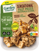 Garden Gourmet Sensational Filet Pieces Mediterranean Seasoning